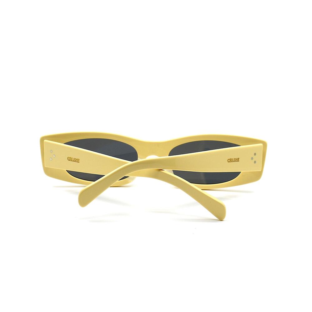 NEW CELINE CL40245U 39A YELLOW GREY WOMEN'S SUNGLASSES - Picture 6 of 10